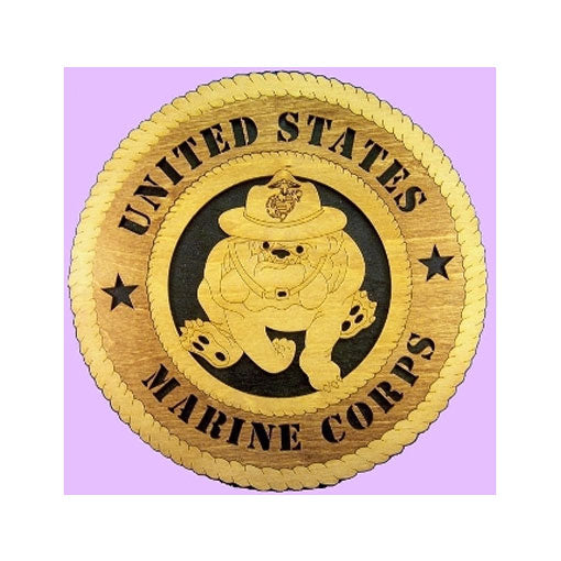 Marine Corps Wall Tributes - 9". Bulldog