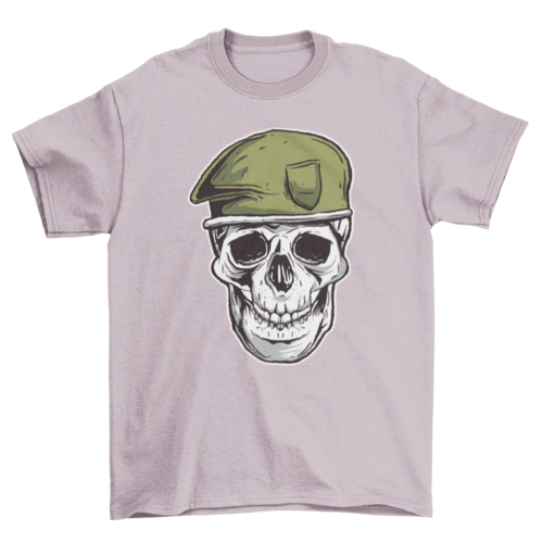 Military skull t-shirt