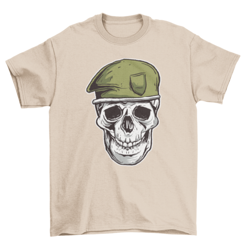 Military skull t-shirt