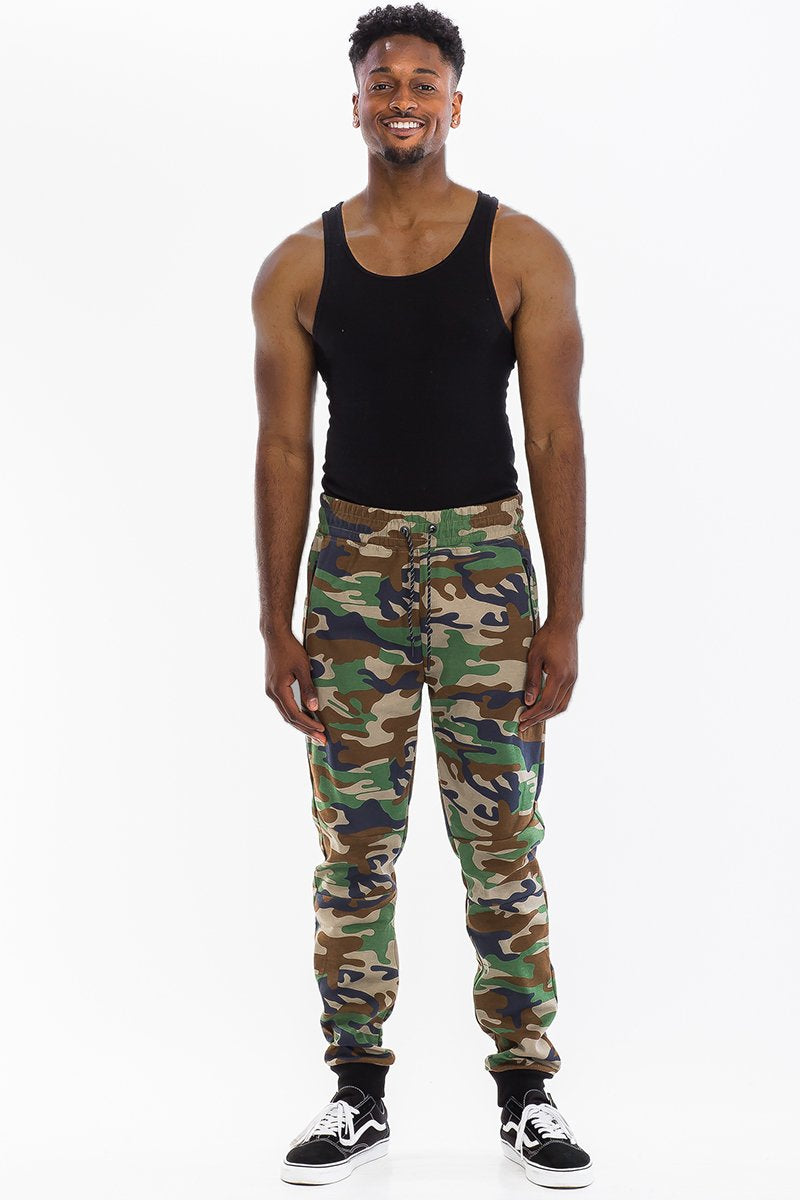 CAMO COTTON SWEATS
