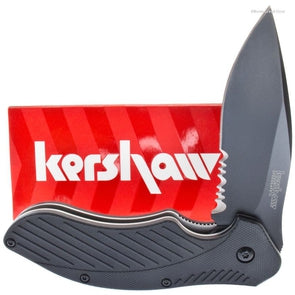 Kershaw Clash Assisted Opening Knife (3.25" Black Serr) 1605CKTST