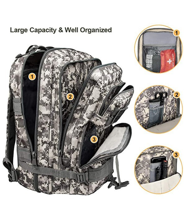 Tactical Military 25L MOLLE Backpack