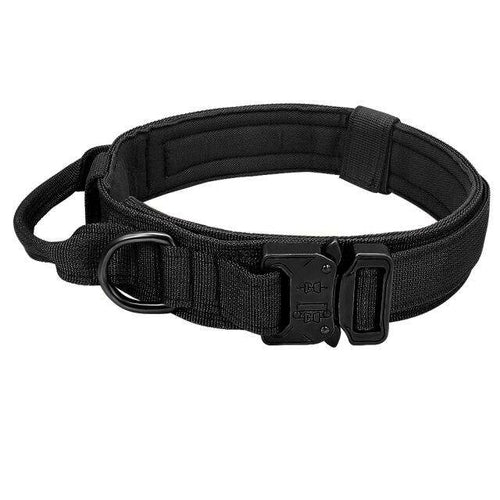 Military Tactical Dog Collar Durable Nylon Pet Training Collars